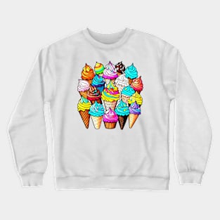 Ice Cream Collecrion Crewneck Sweatshirt